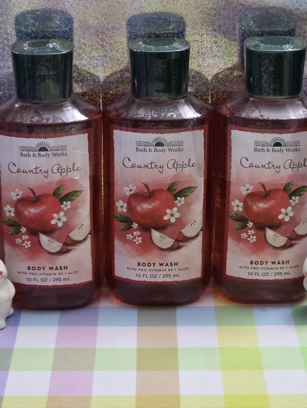 Bath & Body Works Country Apple Body Wash Set of 3 New RARE Iconic 90s Nostalgia